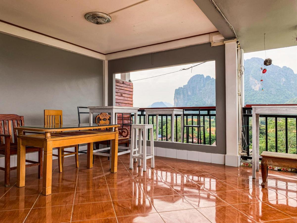 Bountang Mountain View Riverside Hotel Vang Vieng Exterior foto