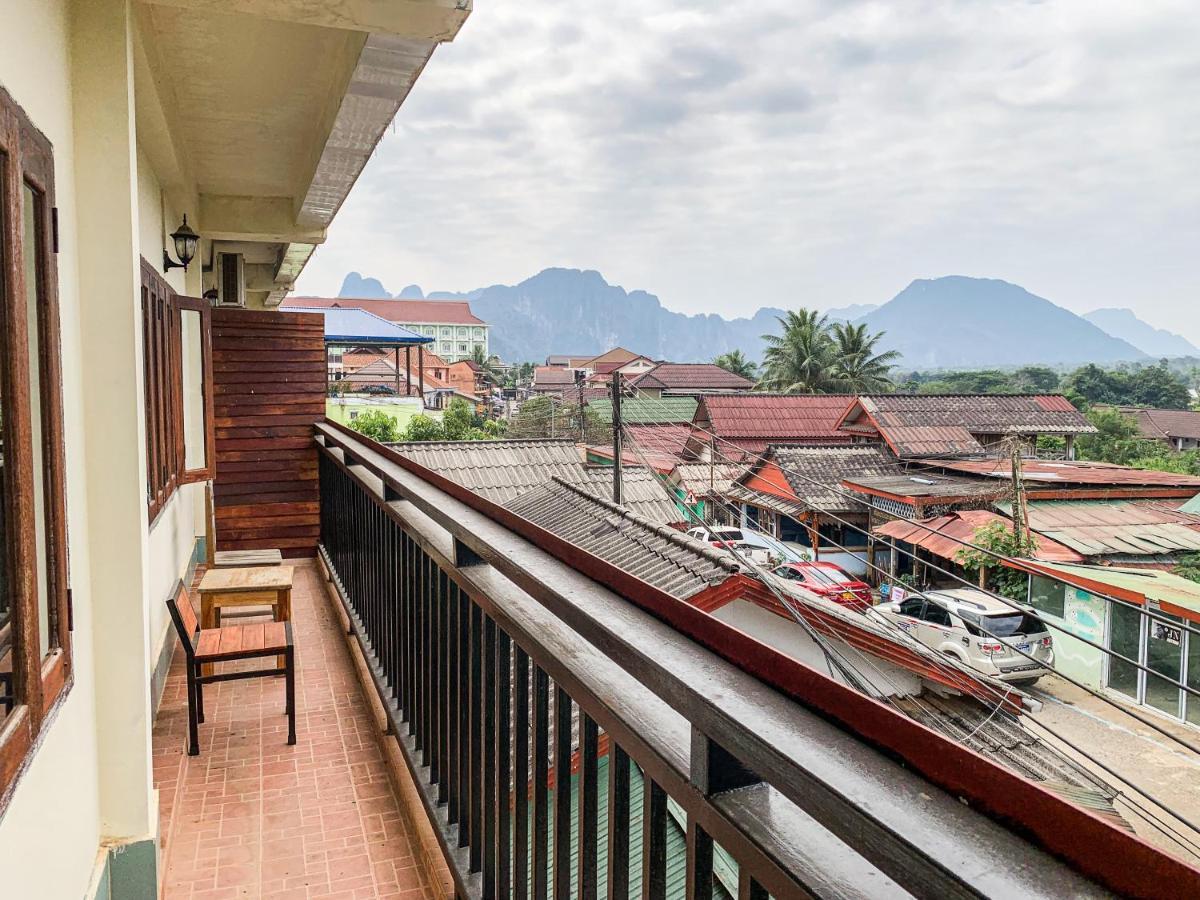Bountang Mountain View Riverside Hotel Vang Vieng Exterior foto