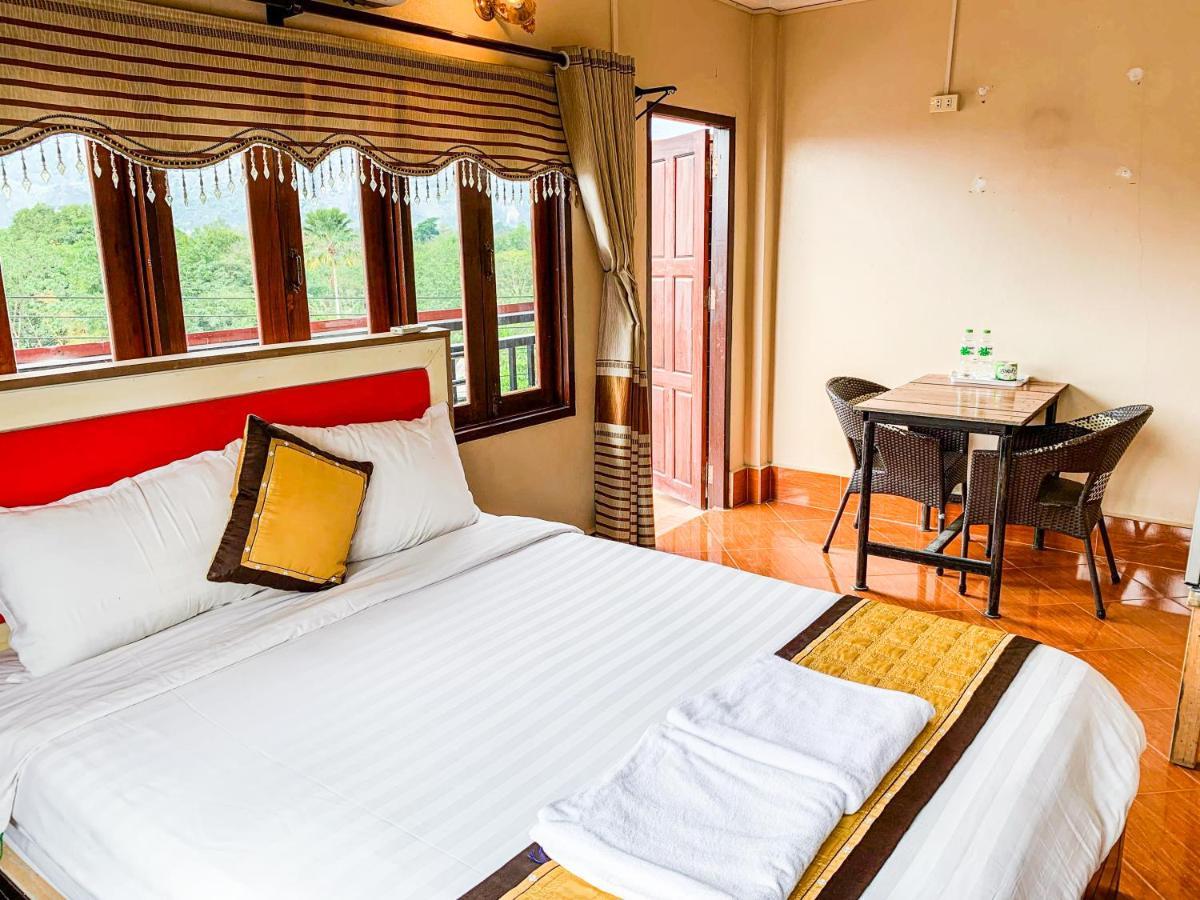 Bountang Mountain View Riverside Hotel Vang Vieng Exterior foto