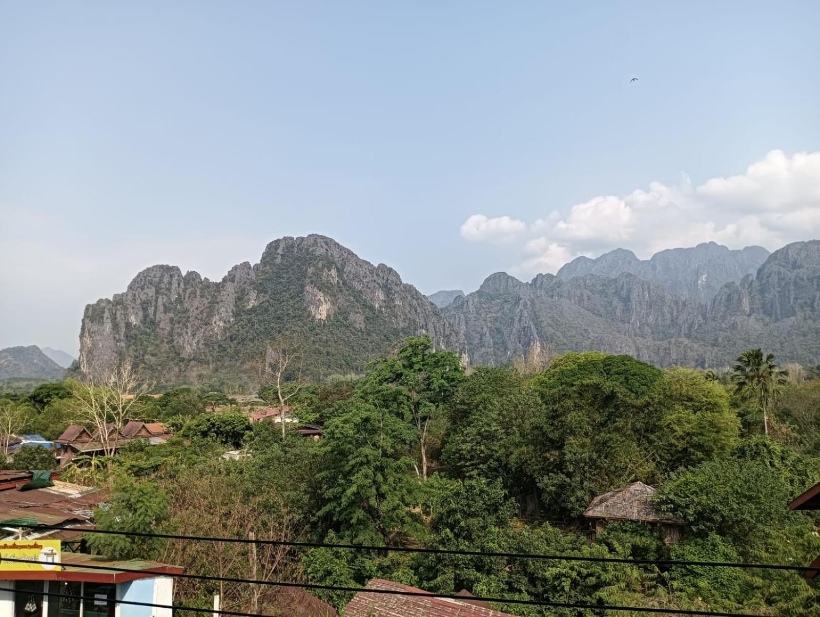Bountang Mountain View Riverside Hotel Vang Vieng Exterior foto